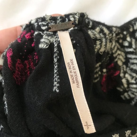 Free People Cold Shoulder Embroidered Top - Picture 9 of 11